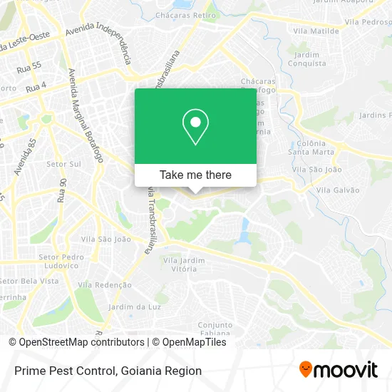 Prime Pest Control map