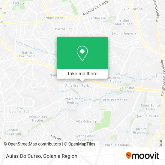 Aulas Do Curso map