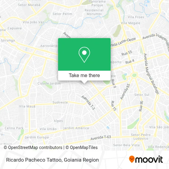 Ricardo Pacheco Tattoo map