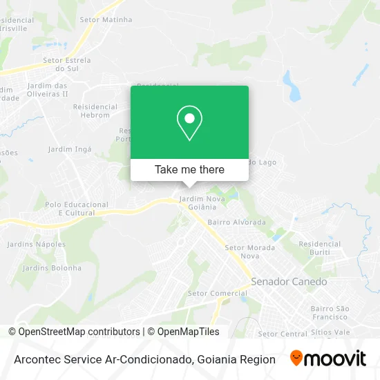 Arcontec Service Ar-Condicionado map