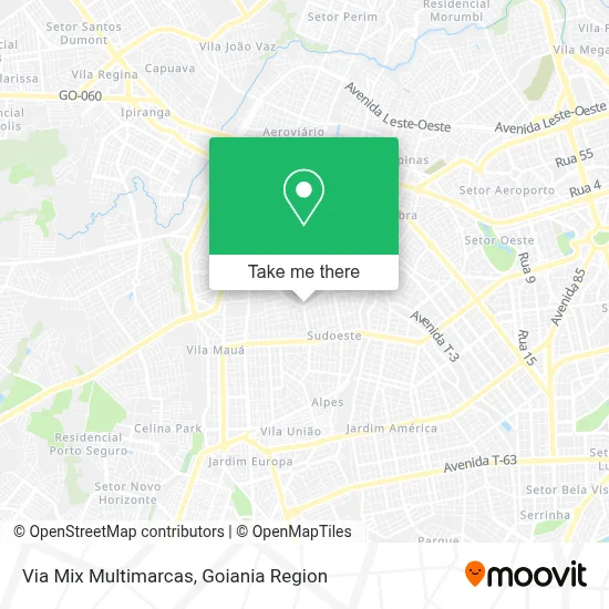 Via Mix Multimarcas map