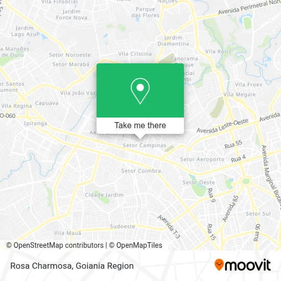 Rosa Charmosa map