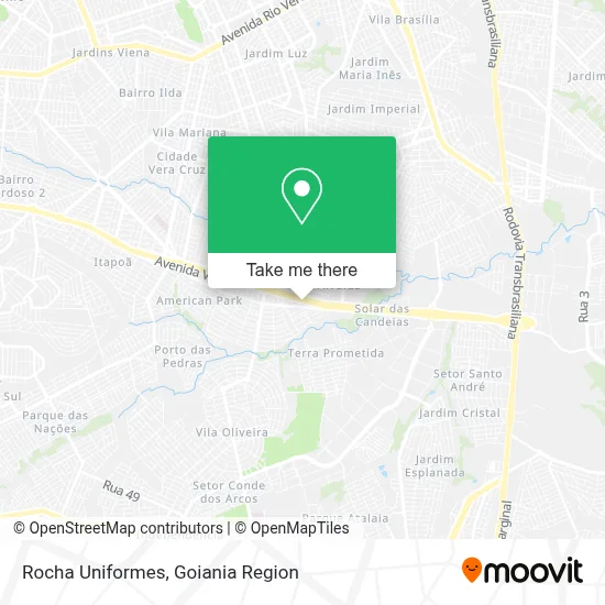 Rocha Uniformes map