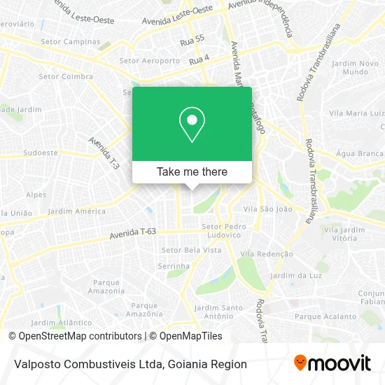 Valposto Combustiveis Ltda map