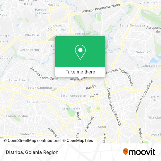 Distriba map