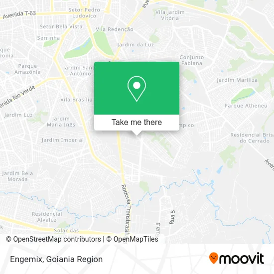 Engemix map