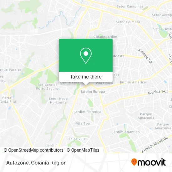 Autozone map