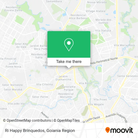 Ri Happy Brinquedos map