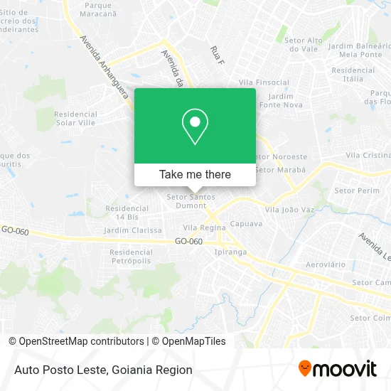 Auto Posto Leste map