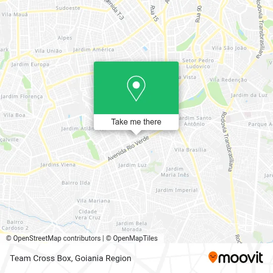 Team Cross Box map