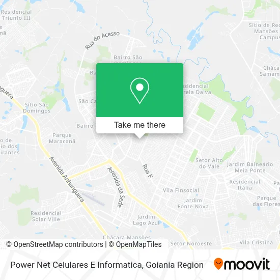 Power Net Celulares E Informatica map