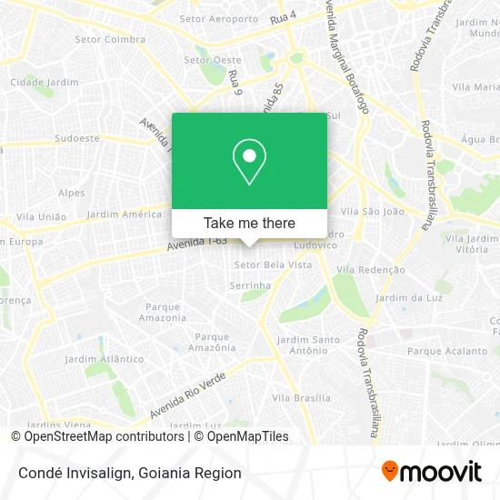 Condé Invisalign map