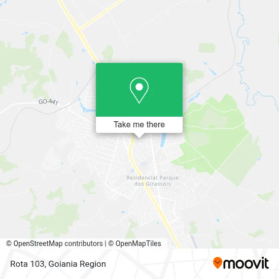 Rota 103 map