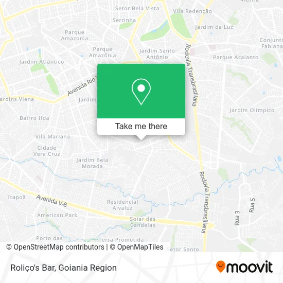Roliço's Bar map