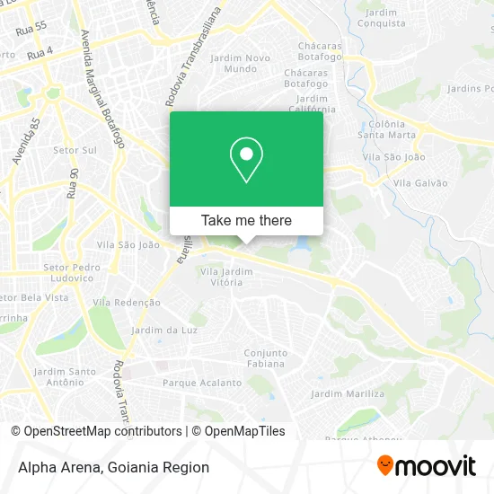 Alpha Arena map