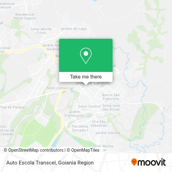 Auto Escola Transcel map