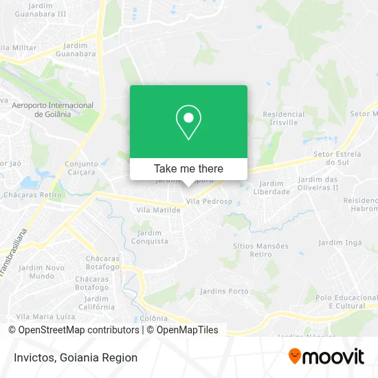 Invictos map
