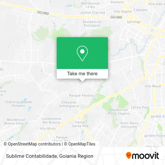 Sublime Contabilidade map