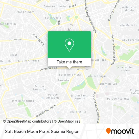 Soft Beach Moda Praia map