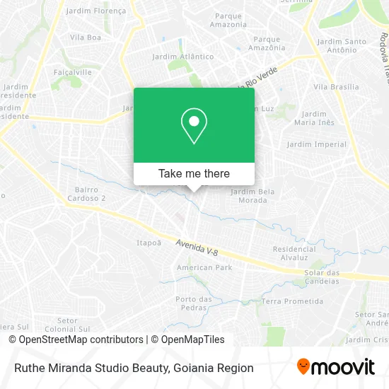 Ruthe Miranda Studio Beauty map