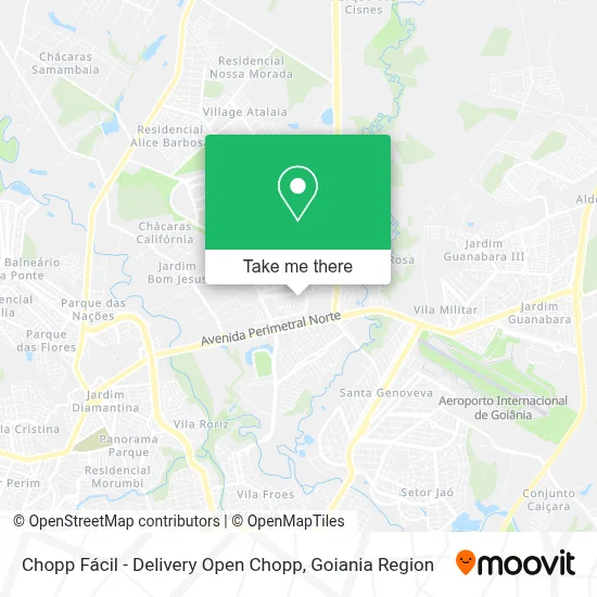 Chopp Fácil - Delivery Open Chopp map