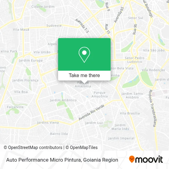 Auto Performance Micro Pintura map