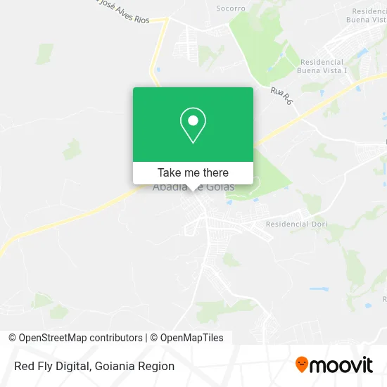 Red Fly Digital map