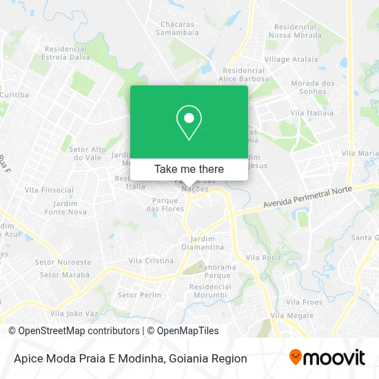 Apice Moda Praia E Modinha map
