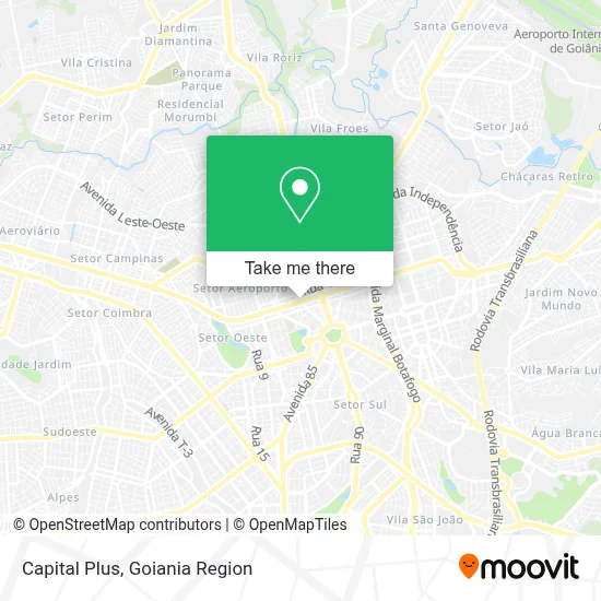 Capital Plus map