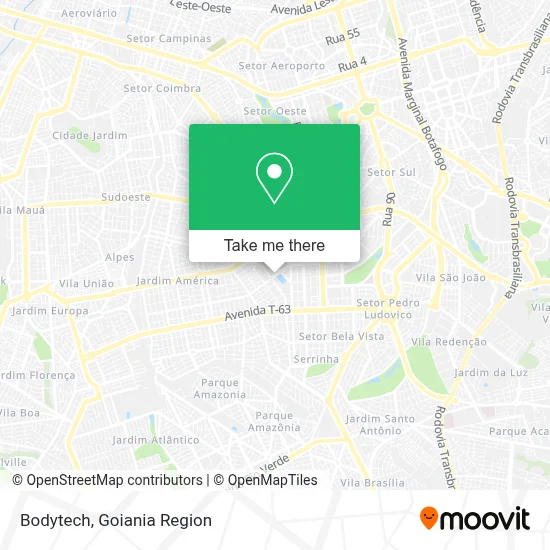 Bodytech map