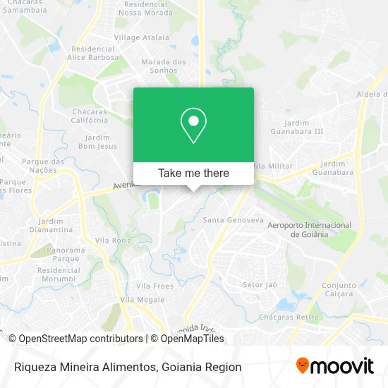 Riqueza Mineira Alimentos map