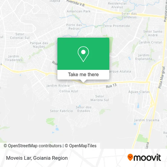 Moveis Lar map