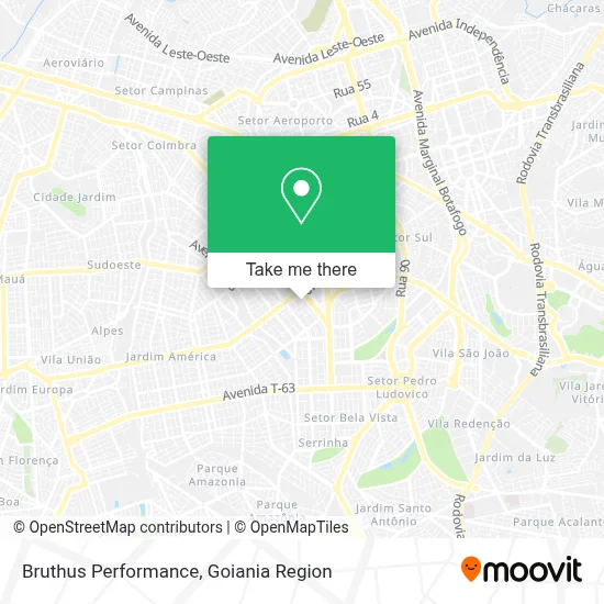 Bruthus Performance map