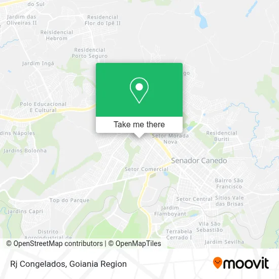 Rj Congelados map