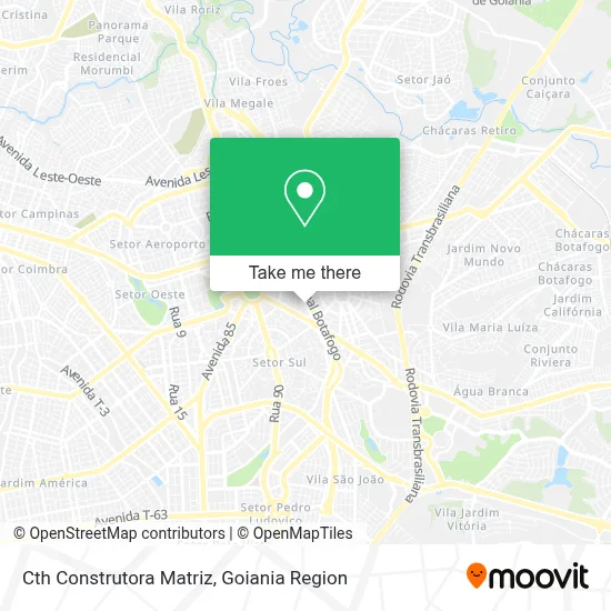 Cth Construtora Matriz map