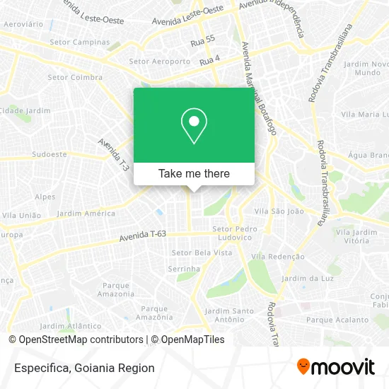 Especifica map