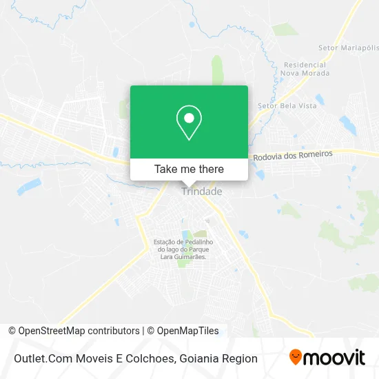 Outlet.Com Moveis E Colchoes map