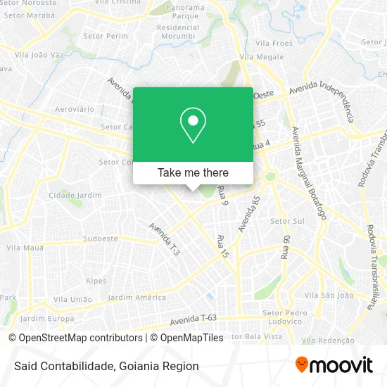 Said Contabilidade map