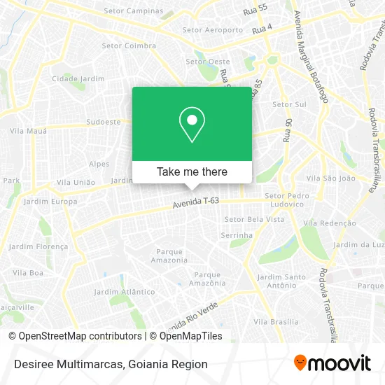 Desiree Multimarcas map