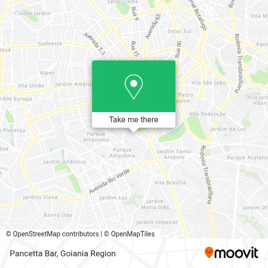 Pancetta Bar map
