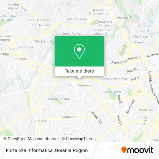 Fortaleza Informatica map