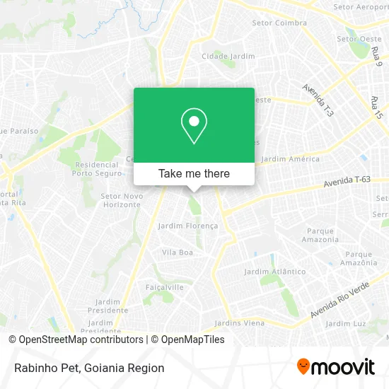 Rabinho Pet map