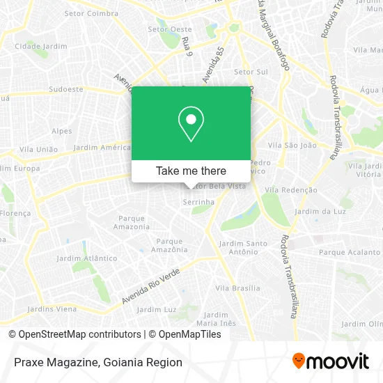 Praxe Magazine map
