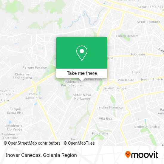 Inovar Canecas map