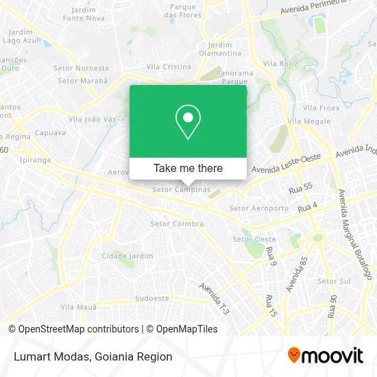 Lumart Modas map