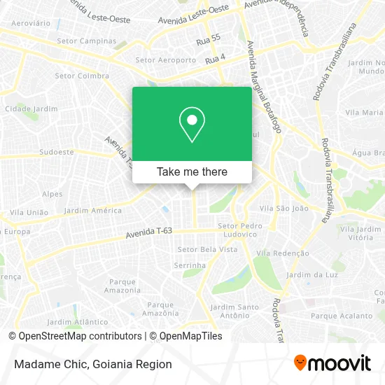 Madame Chic map