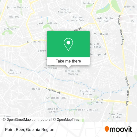 Point Beer map