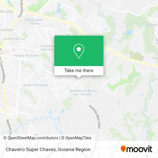Chaveiro Super Chaves map