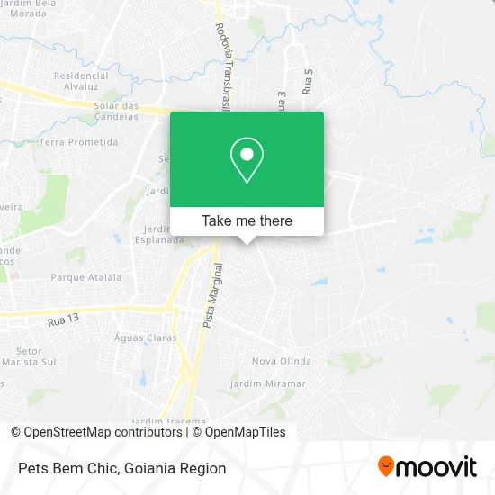 Pets Bem Chic map