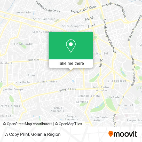 A Copy Print map